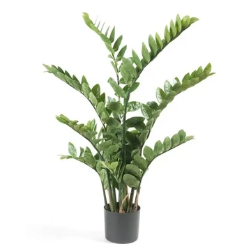 Zamioculcas 110cm , agglegénypálma cserepes műnövény, 11 ággal