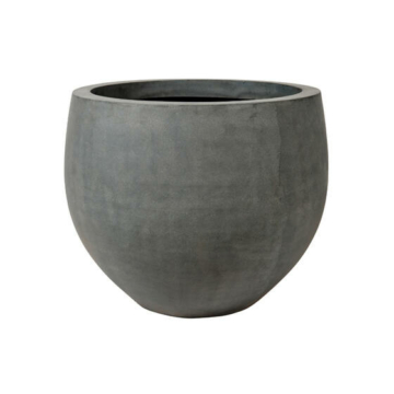 R1188-S1-03 Pottery Pots Jumbo Orb M D110cm - szürke színű fagyálló kaspó