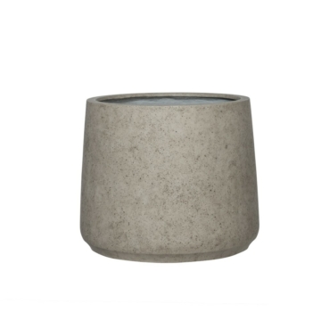 R3026-61 Pottery Pots Jumbo Patt XS D73cm - Mosott bézs kaspó