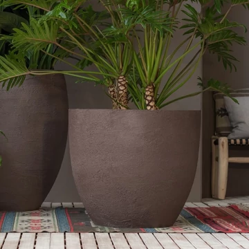 Jesslyn M, M60cm - barnásszürke kültéri kaspó  E1159-52-DB Pottery Pots