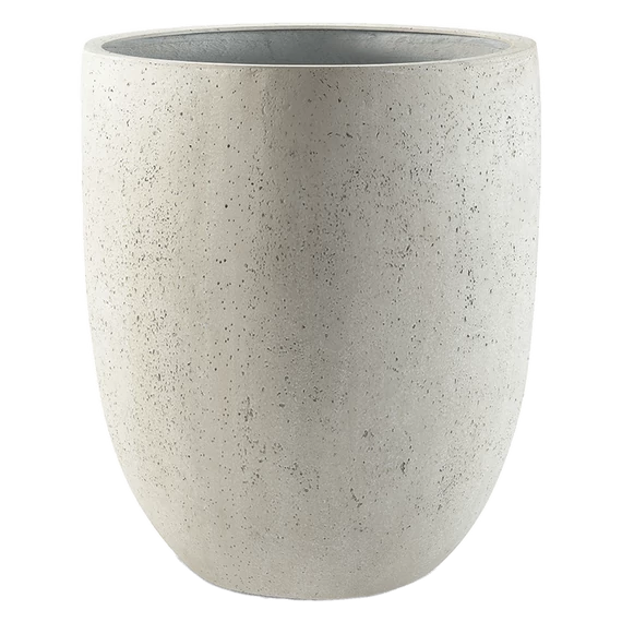 Grigio Tall Egg Pot S 47cm antik fehér kaspó