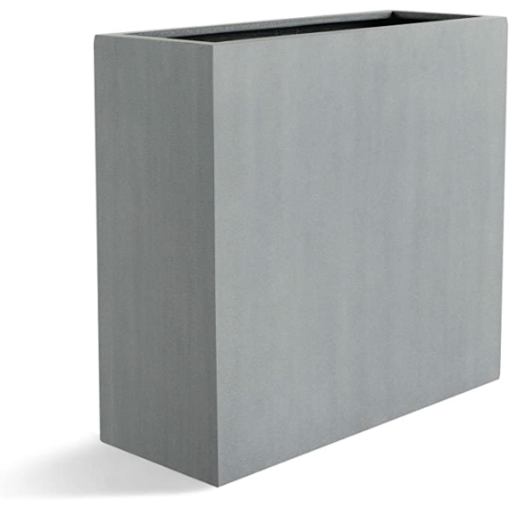 Luca Lifestyle argento görgős mozgatható kaspó betonszürke színben