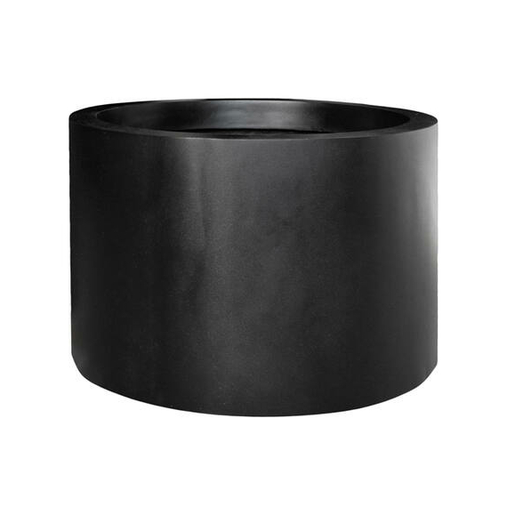 E1084-S1-01 Pottery Pots Jumbo max 140cm - fekete színű fagyálló kaspó