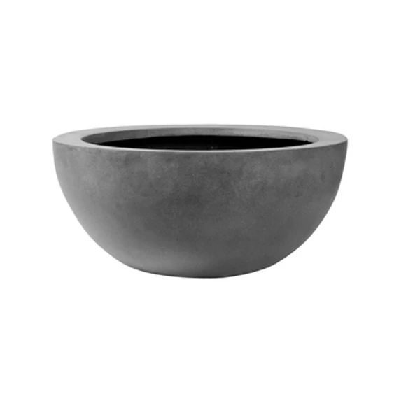 Vic kaspótál szürke színben a Pottery Pots Natural kollekciójából
