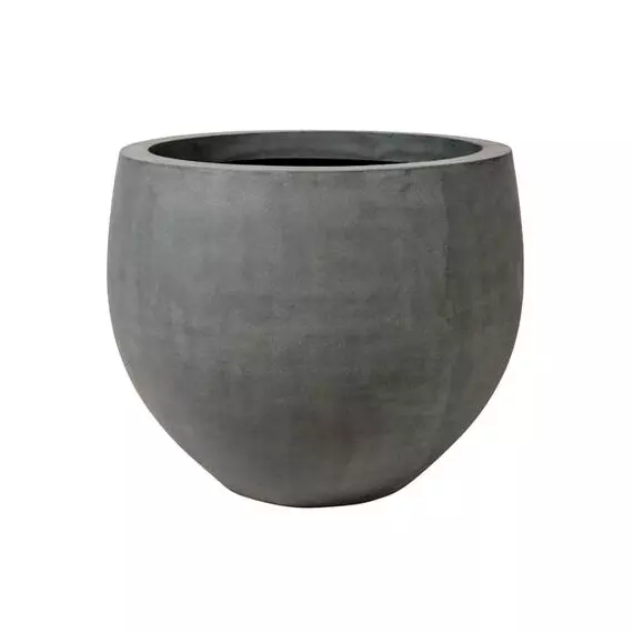 R1189-S1-03 Pottery Pots Jumbo Orb S, D87,5cm - szürke kaspó