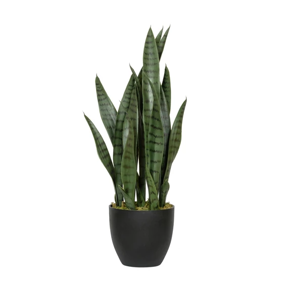 Sansevieria S, UV álló cserepes műnövény - M70cm