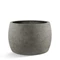 Luca Lifestyle Grigio Modern bowl alacsony kaspó betonszürke színű kültéri fagyálló óriás kaspó