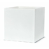 Kép 2/2 - Fehér kocka - 20cm - Capi lux kültéri kaspó