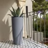 Kép 1/2 - Dax XL szürke 100cm magas kültéri fagyálló kaspó pottery pots 