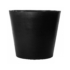 Kép 2/3 - Bucket M,  D58xM50cm, fekete kültéri kaspó E1004-50-01