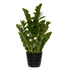 Kép 1/4 - Zamioculcas M agglegénypálma műnövény 90cm magas fekete műanyag kaspóban F1006-90-91