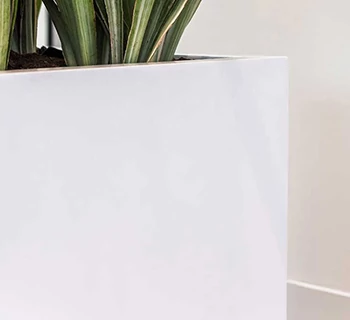 fehér kaspó pottery pots